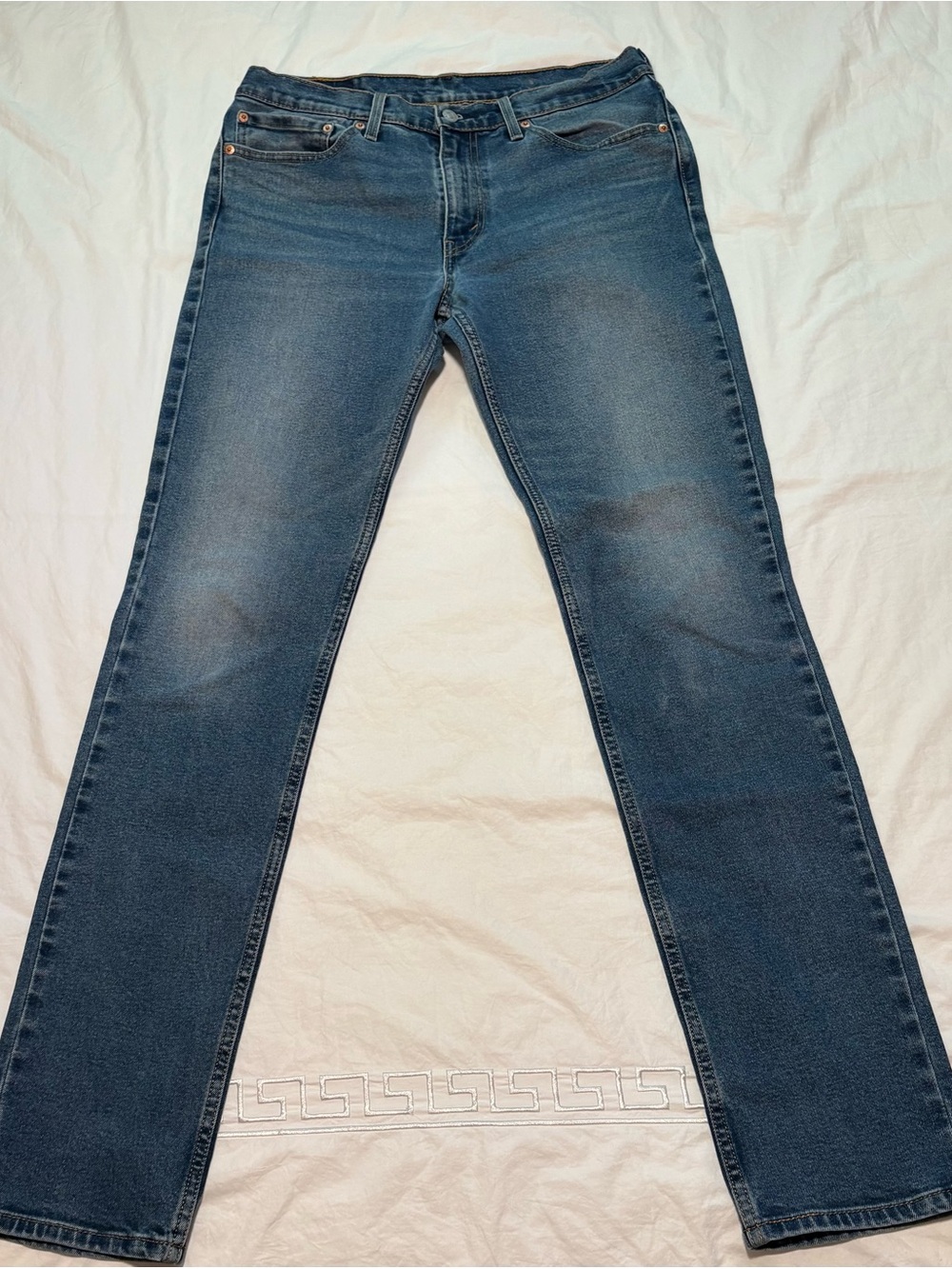 Levi's Men's 511 Straight-Leg Denim Jeans - Medium Blue Wash